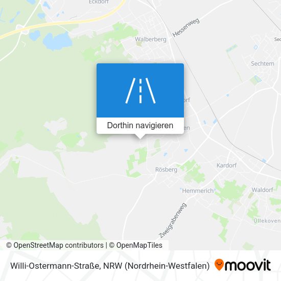 Willi-Ostermann-Straße Karte
