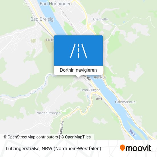 Lützingerstraße Karte