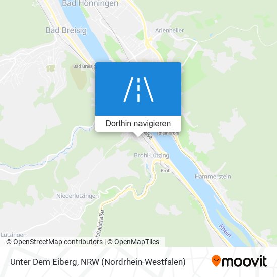 Unter Dem Eiberg Karte