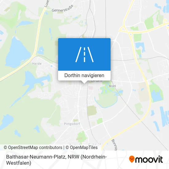 Balthasar-Neumann-Platz Karte