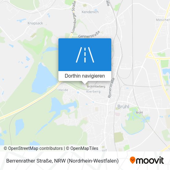 Berrenrather Straße Karte