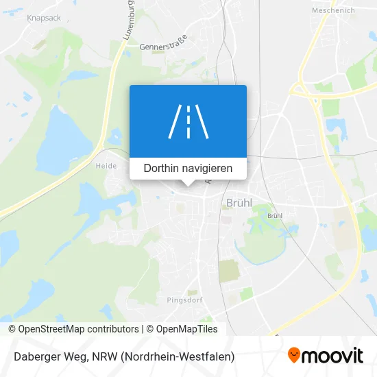 Daberger Weg Karte