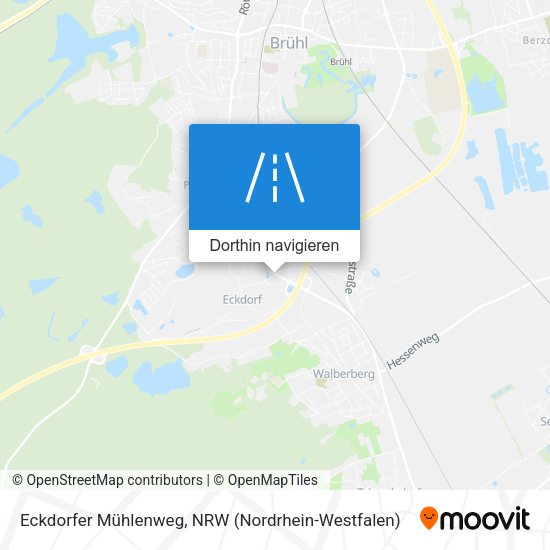 Eckdorfer Mühlenweg Karte