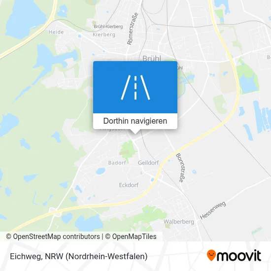 Eichweg Karte
