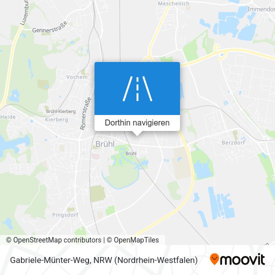 Gabriele-Münter-Weg Karte