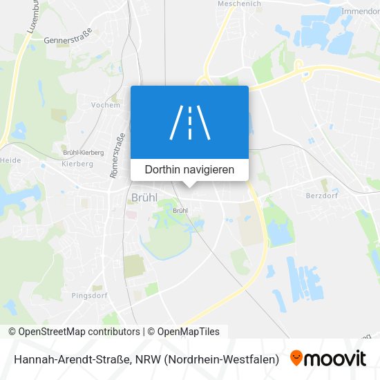 Hannah-Arendt-Straße Karte
