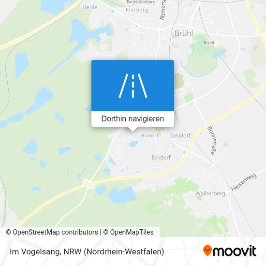 Im Vogelsang Karte