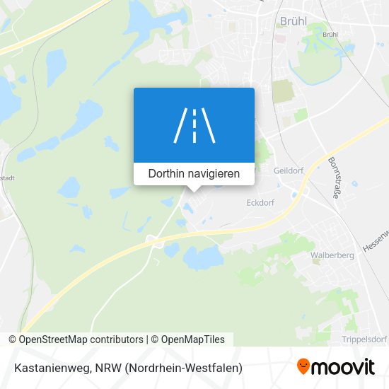 Kastanienweg Karte