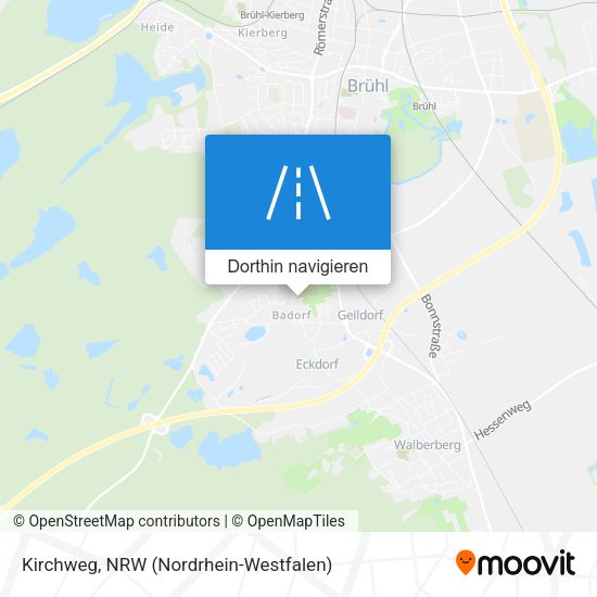 Kirchweg Karte