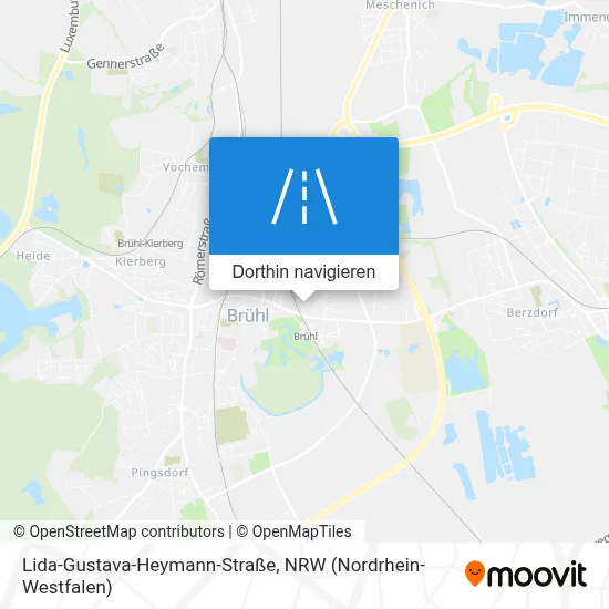 Lida-Gustava-Heymann-Straße Karte