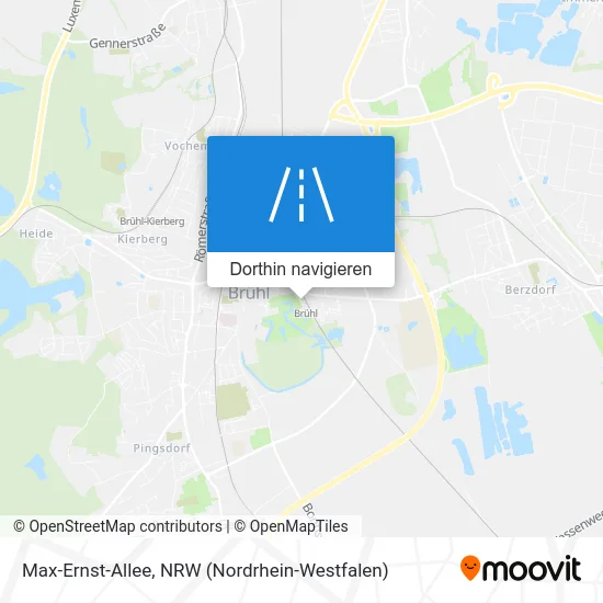 Max-Ernst-Allee Karte