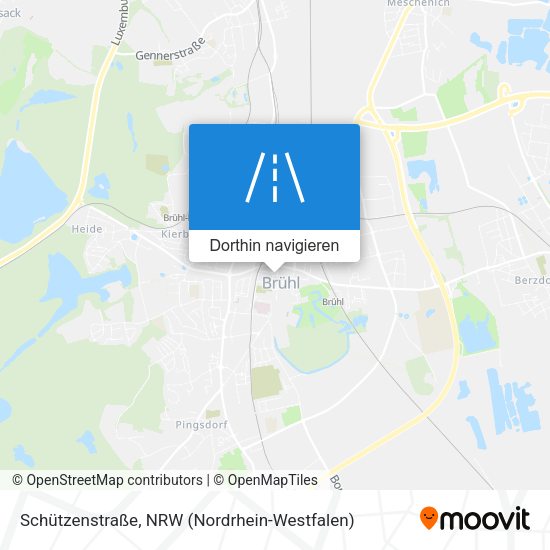 Schützenstraße Karte
