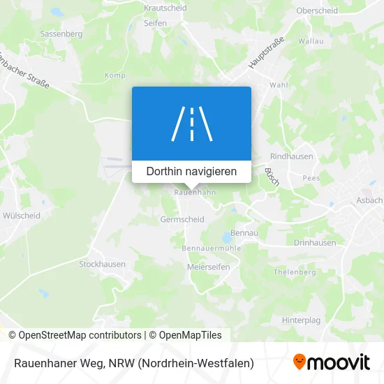 Rauenhaner Weg Karte