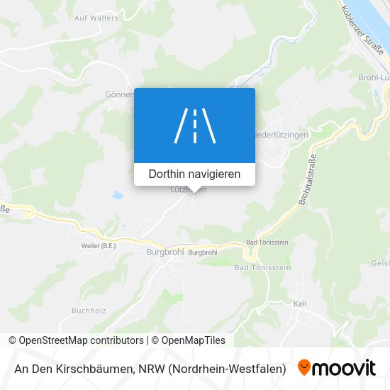 An Den Kirschbäumen Karte