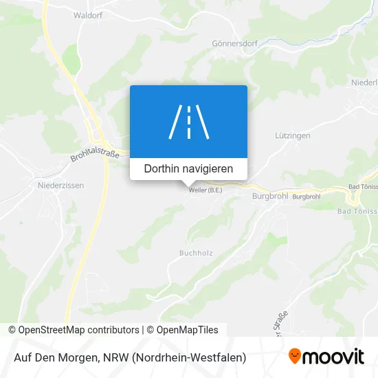 Auf Den Morgen Karte