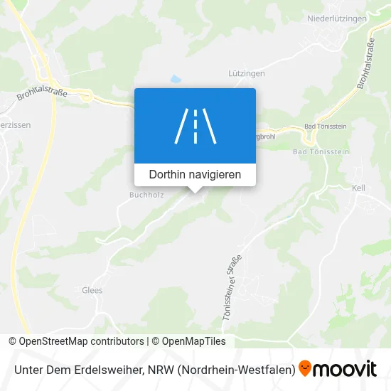 Unter Dem Erdelsweiher Karte