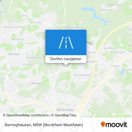 Berringhausen Karte