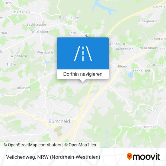 Veilchenweg Karte