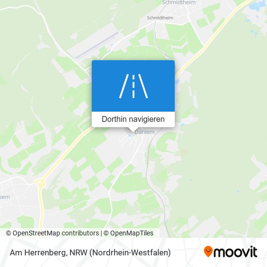 Am Herrenberg Karte