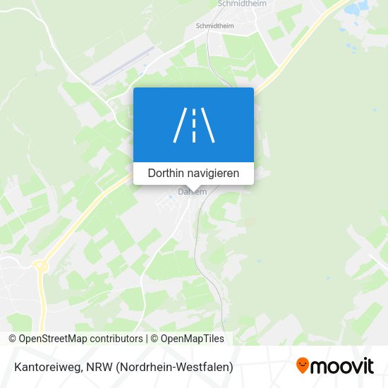 Kantoreiweg Karte