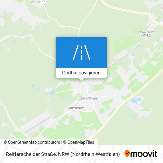 Reifferscheider Straße Karte