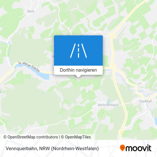 Vennquerbahn Karte