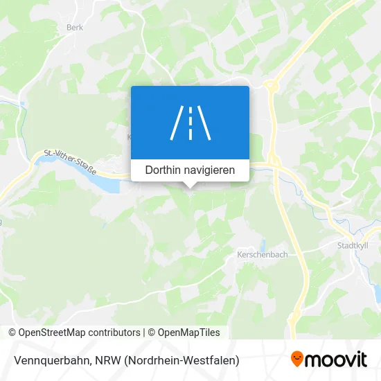 Vennquerbahn Karte