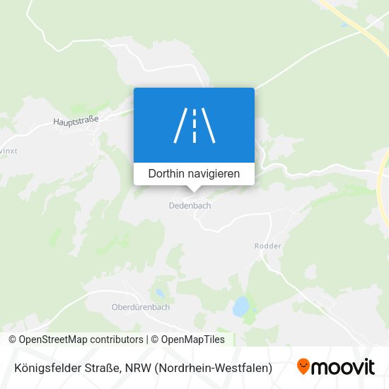 Königsfelder Straße Karte
