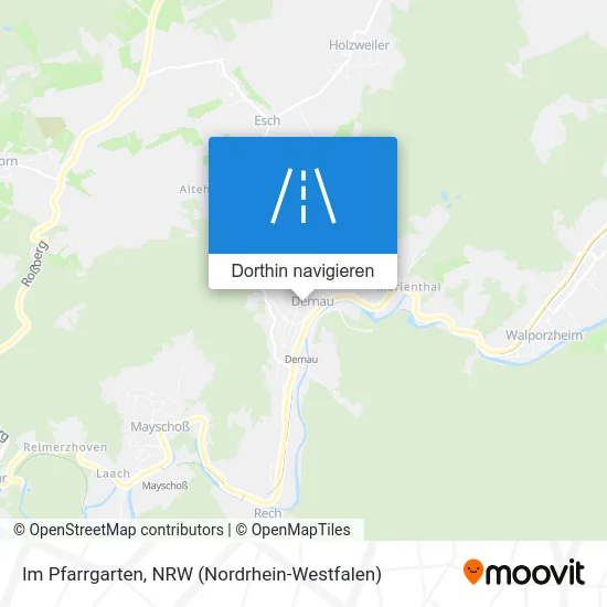 Im Pfarrgarten Karte