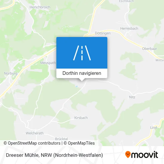 Dreeser Mühle Karte