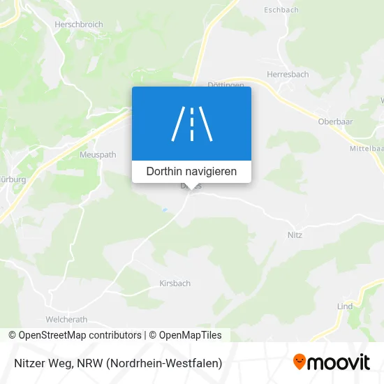 Nitzer Weg Karte