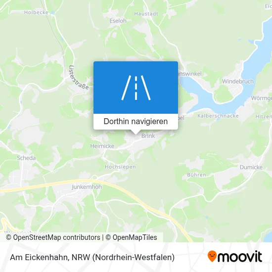 Am Eickenhahn Karte