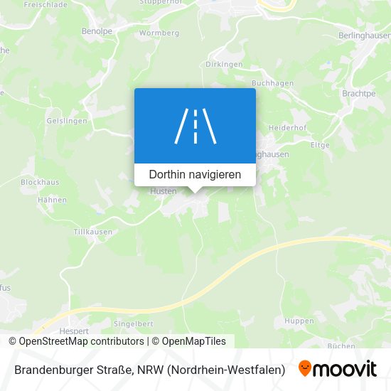 Brandenburger Straße Karte
