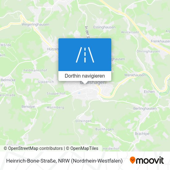 Heinrich-Bone-Straße Karte