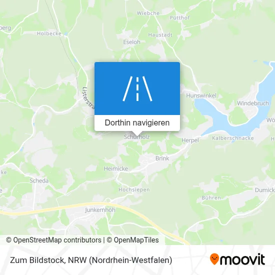 Zum Bildstock Karte