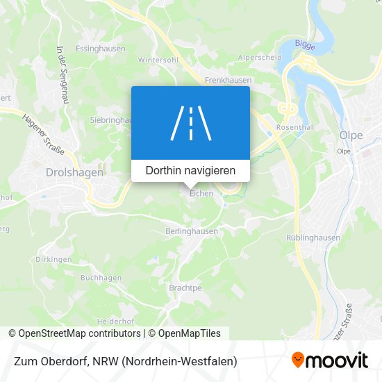 Zum Oberdorf Karte