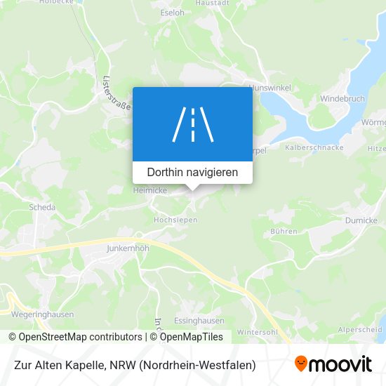 Zur Alten Kapelle Karte