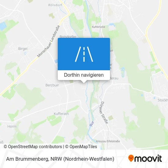 Am Brummenberg Karte