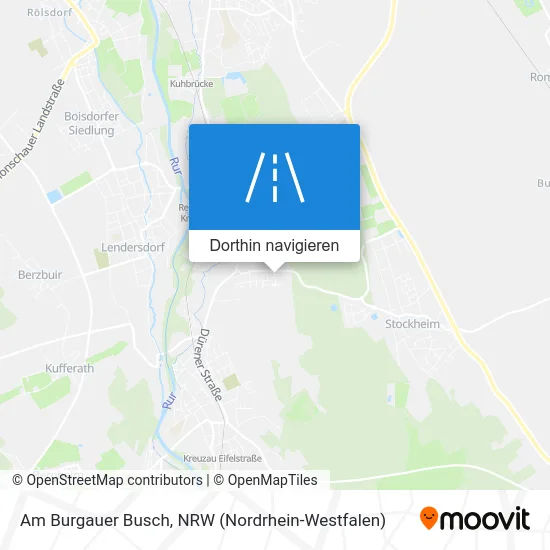 Am Burgauer Busch Karte