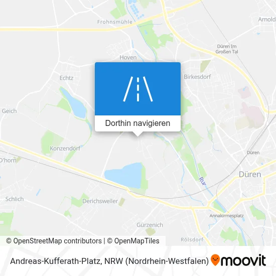 Andreas-Kufferath-Platz Karte