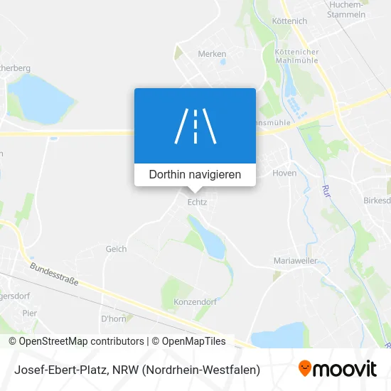 Josef-Ebert-Platz Karte