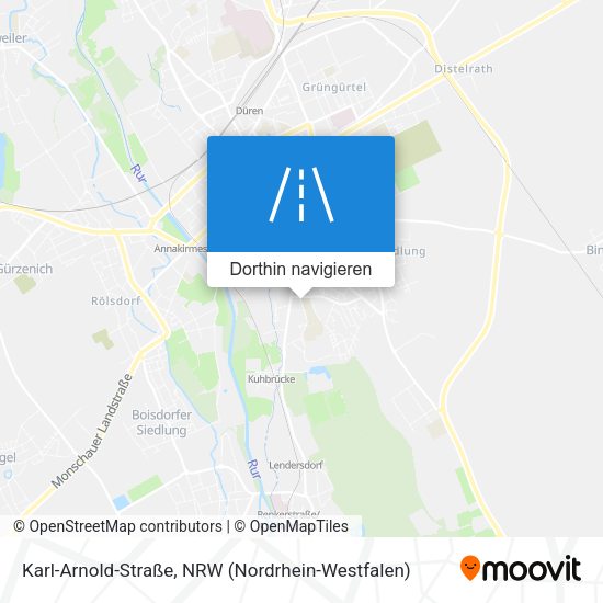 Karl-Arnold-Straße Karte