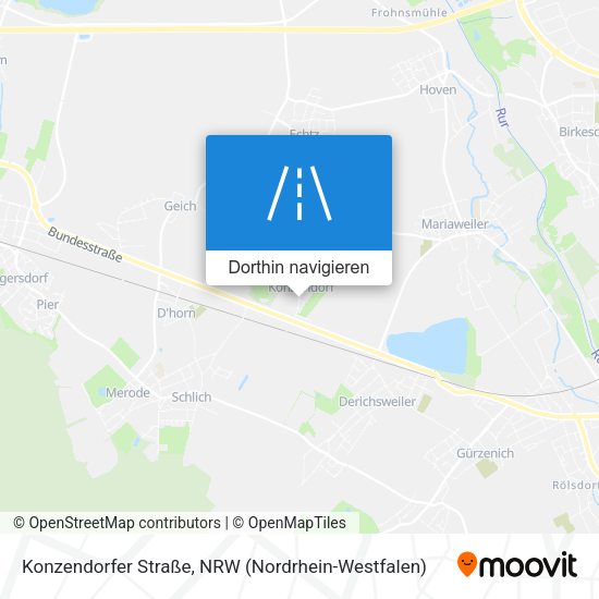Konzendorfer Straße Karte