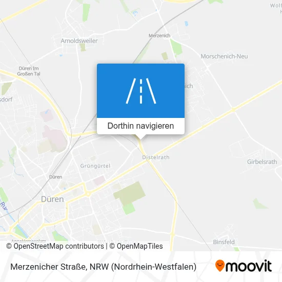 Merzenicher Straße Karte
