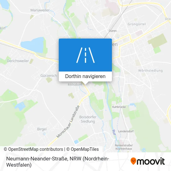 Neumann-Neander-Straße Karte
