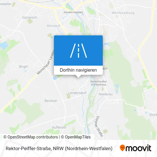 Rektor-Peiffer-Straße Karte