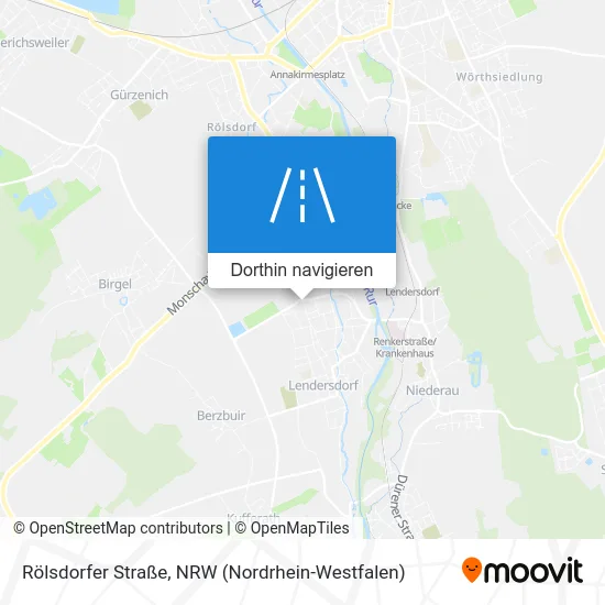 Rölsdorfer Straße Karte