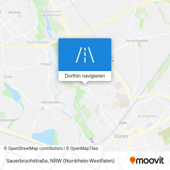 Sauerbruchstraße Karte