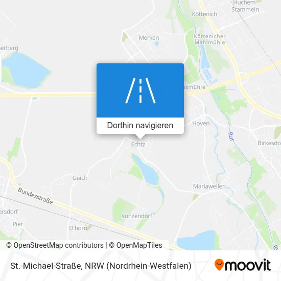 St.-Michael-Straße Karte
