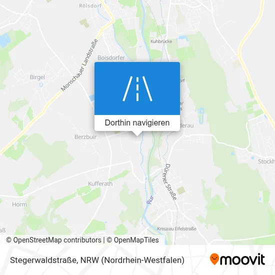 Stegerwaldstraße Karte